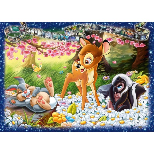 Puzzle 1000 pièces - Bambi (Collection Disney) Ravensburger - 3