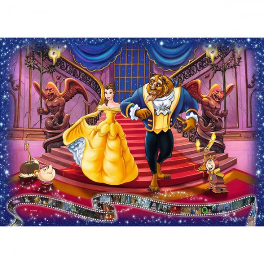 Puzzle 1000 pièces - La Belle et la Bête (Collection Disney) Ravensburger - 2