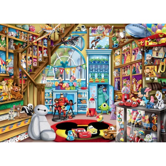 Puzzle 1000 pièces - Le magasin de jouets / Disney Ravensburger - 2