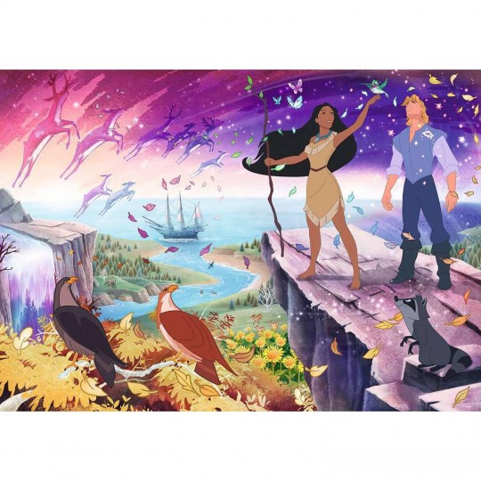 Puzzle 1000 pièces - Pocahontas (Collection Disney) Ravensburger - 2