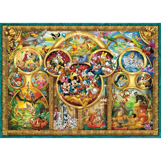 Puzzle 1000 pièces - Les plus beaux thèmes Disney Ravensburger - 2