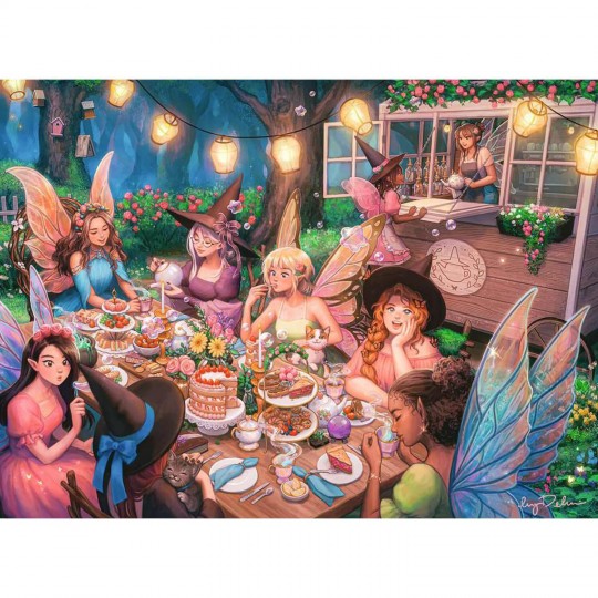 Puzzle 300 pièces XXL - Le goûter des fées Ravensburger - 2