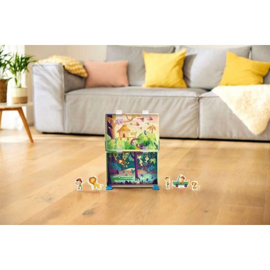 Puzzle & Play - 2x24 pièces - Exploration de la jungle Ravensburger - 2