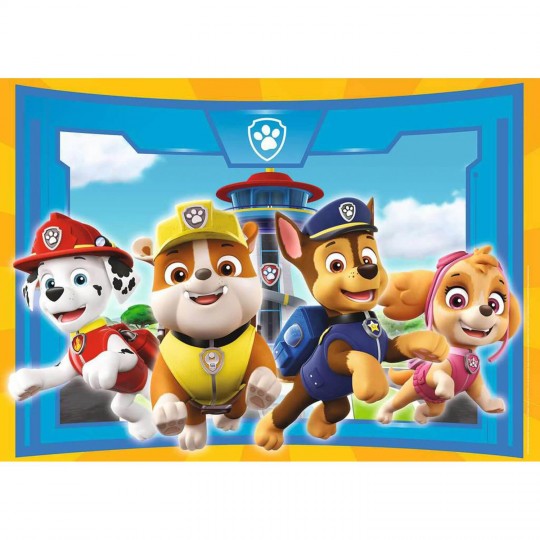 Puzzle Giant 24 pièces - L'équipe des chiots en action / Pat'Patrouille Ravensburger - 2