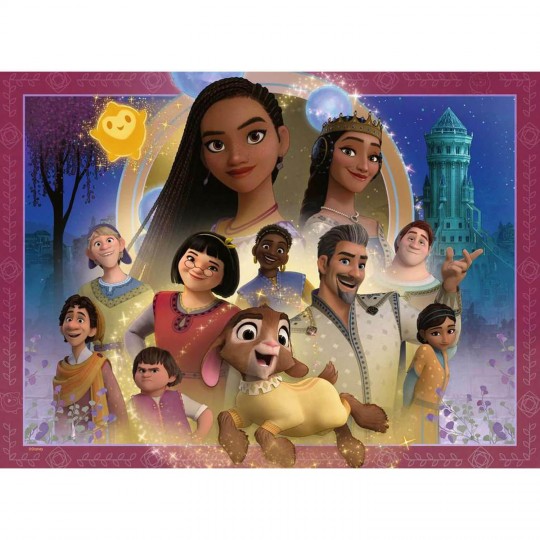 Puzzle 100 pièces XXL - Le royaume des souhaits / Disney Wish Ravensburger - 2