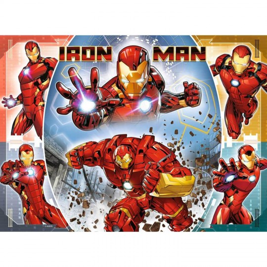 Puzzle 100 pièces XXL - Le puissant Iron Man / Marvel Avengers Ravensburger - 2