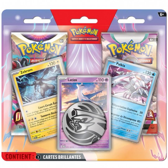 Pokémon : Coffret Duopack - EB11/EV02 : Zekroum, Latios, Palkia Pokémon - 1