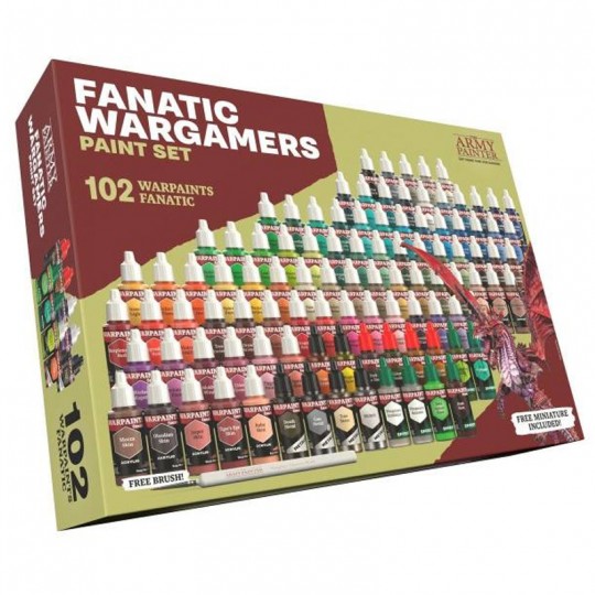 Warpaint Fanatic Wargamers Paint Set Army Painter - 1