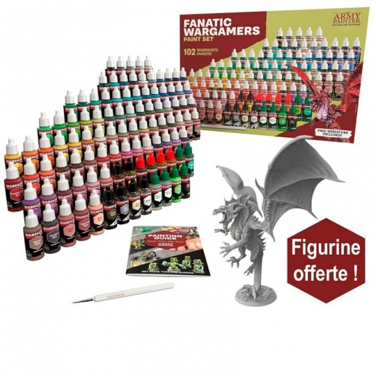 Warpaint Fanatic Wargamers Paint Set Army Painter - 2