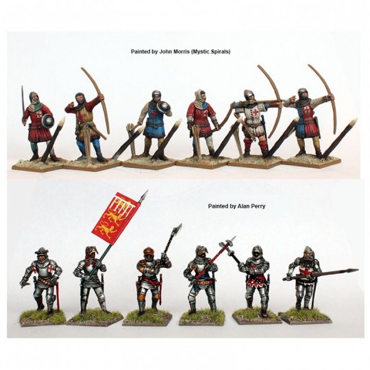 Pack 36 figurines Armée Anglaise 1415 / 1429 - Perry Miniatures Perry Miniatures - 2