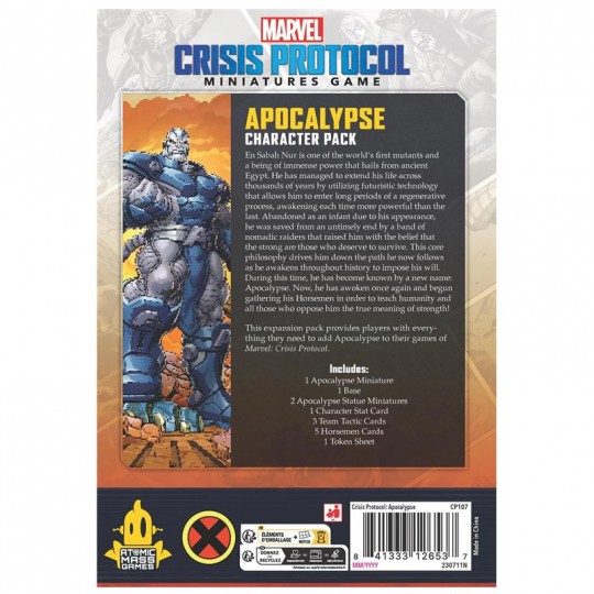 Extension Apocalyse - Marvel Crisis Protocol Atomic Mass Games - 4