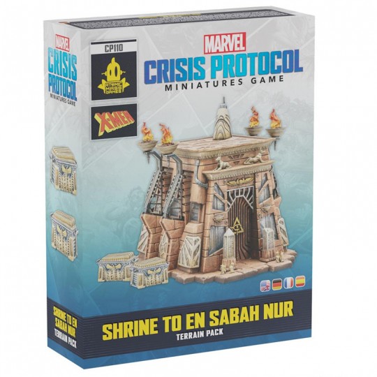 Extension Shrine to En Sabah Nur Terrain Pack - Marvel Crisis Protocol Atomic Mass Games - 1