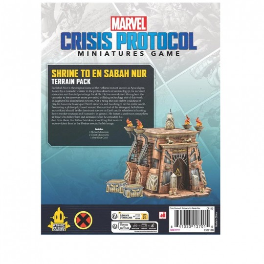 Extension Shrine to En Sabah Nur Terrain Pack - Marvel Crisis Protocol Atomic Mass Games - 4