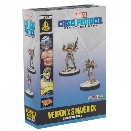 Extension Weapon X & Maverick - Marvel Crisis Protocol Atomic Mass Games - 2