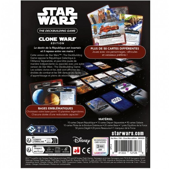 Star Wars: The Deckbuilding Game - Clone Wars Fantasy Flight Games - 4