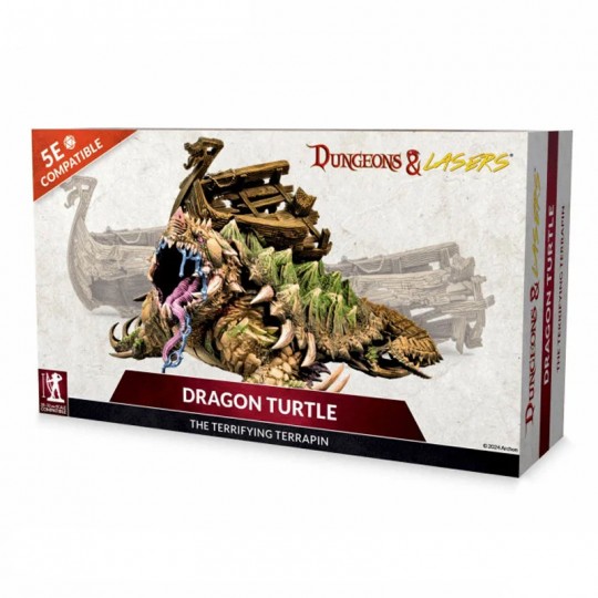 Dungeons & Lasers - Figurine Dragon Turtle Dungeons et Lasers - 1