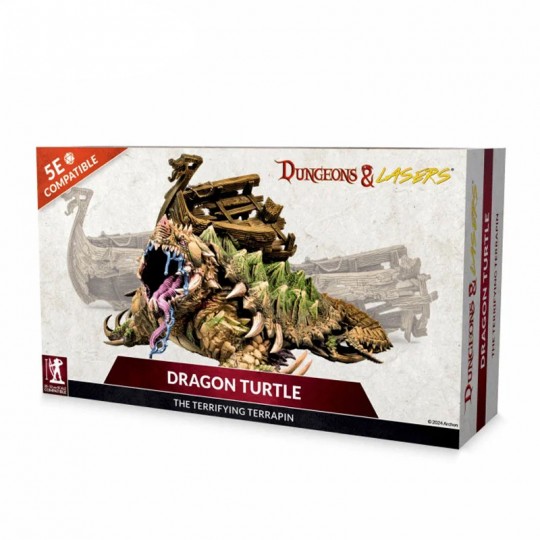 Dungeons & Lasers - Figurine Dragon Turtle Dungeons et Lasers - 4