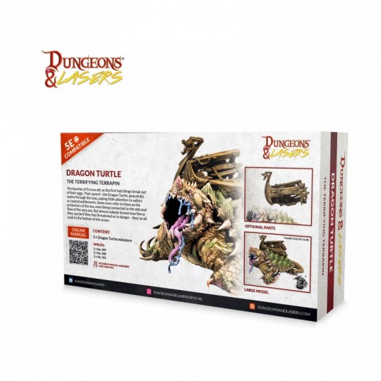 Dungeons & Lasers - Figurine Dragon Turtle Dungeons et Lasers - 5