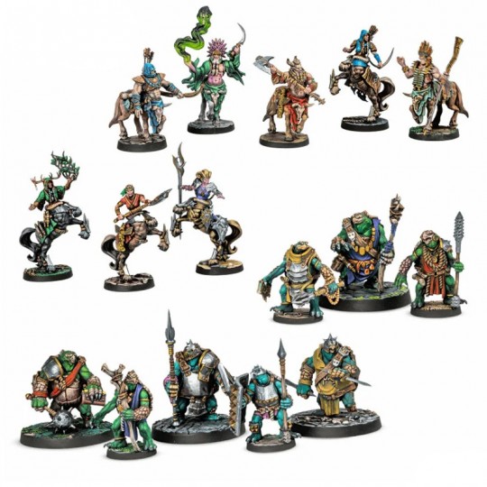 Dungeons & Lasers - Pack de  Figurines Veastskin Hybrids Playable Characters Dungeons et Lasers - 6