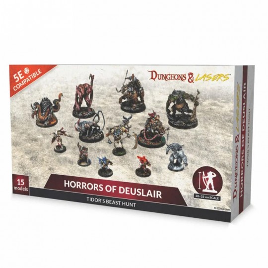 Dungeons & Lasers - Pack de Figurines Horrors of Deuslair Dungeons et Lasers - 1