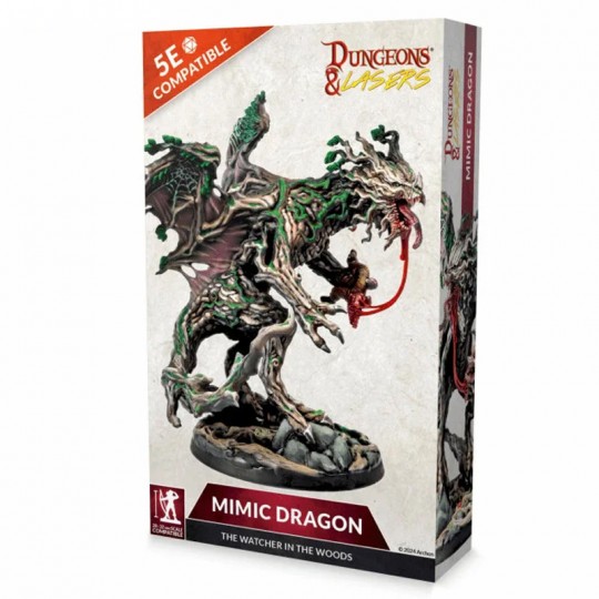 Dungeons & Lasers - Figurine Mimic Dragon Dungeons et Lasers - 1