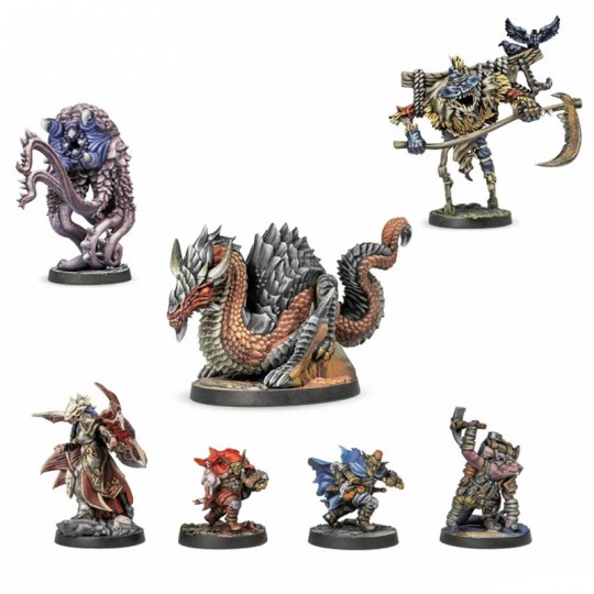 Dungeons & Lasers - Pack de Figurines Horrors of Deuslair Dungeons et Lasers - 6