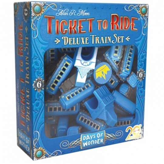 Les Aventuriers du Rail : Deluxe train Set bleu Days of Wonder - 1