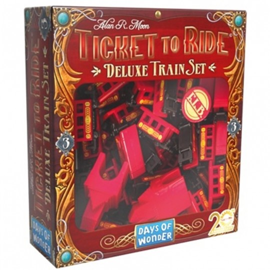 Les Aventuriers du Rail : Deluxe train Set rouge Days of Wonder - 1