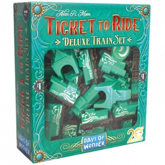 Les Aventuriers du Rail : Deluxe train Set vert Days of Wonder - 1