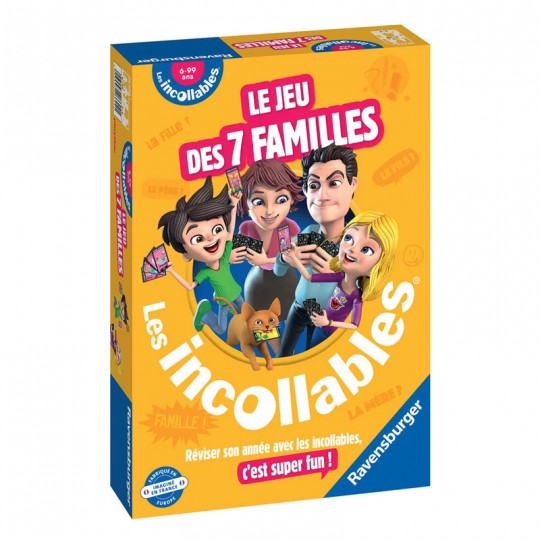 Le jeu des 7 Familles des Incollables Ravensburger - 1