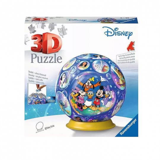 Puzzle 3D Ball 72 pièces - Disney Multipropriétés Ravensburger - 1