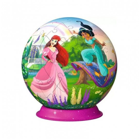 Puzzle 3D Ball 72 pièces - Disney Princesses Ravensburger - 2