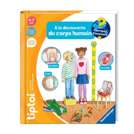 tiptoi® - À la découverte du corps humain Ravensburger - 1