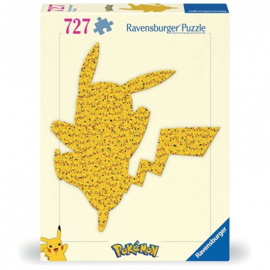 Puzzle forme 727 pièces - Pikachu / Pokémon Ravensburger - 1