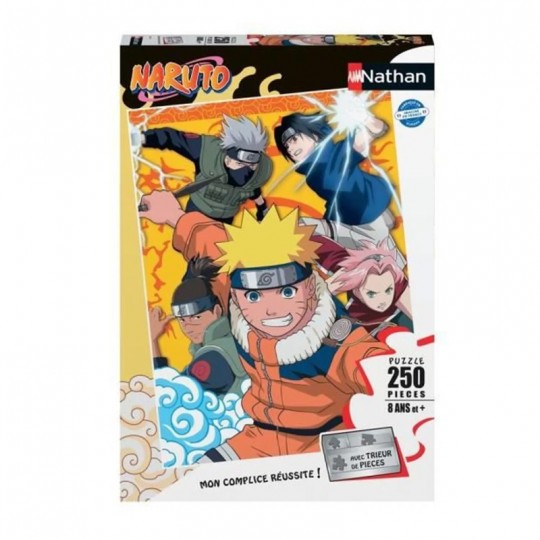 Nathan puzzle 250 p - Naruto à l'académie des ninjas Ravensburger - 1