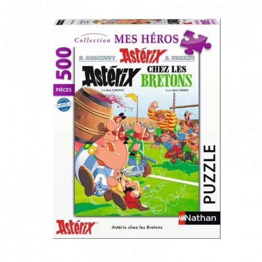 Nathan puzzle 500 p - Astérix chez les Bretons Ravensburger - 1