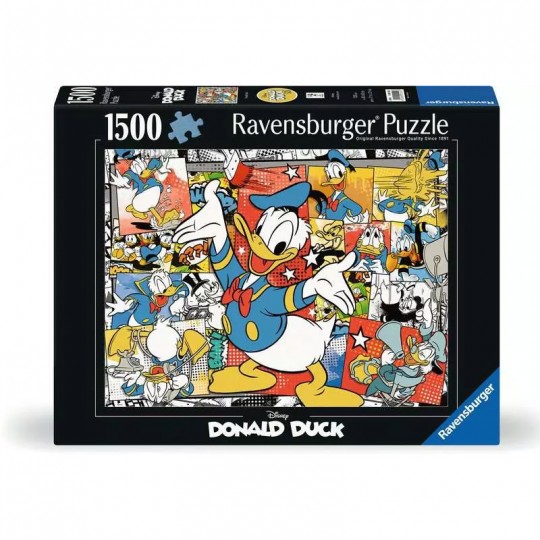 Puzzle 1500 pièces - Donald / Disney Ravensburger - 1