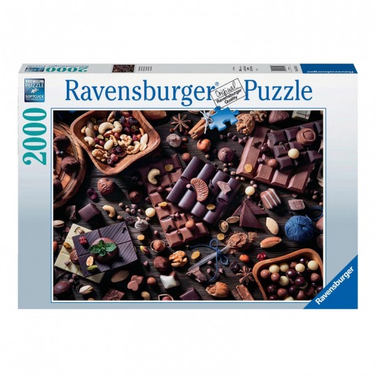 Puzzle 2000 pièces - Paradis du chocolat Ravensburger - 1