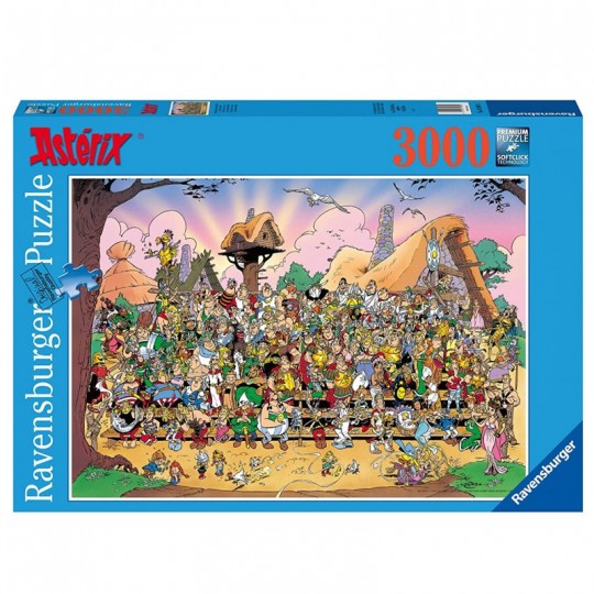 Puzzle 3000 pièces - L'univers Astérix Ravensburger - 1