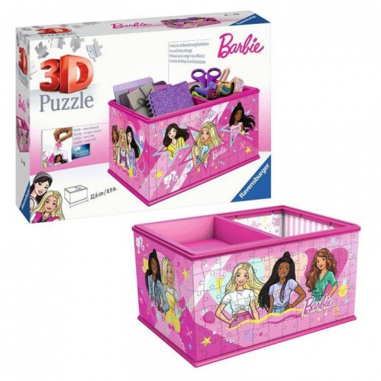 Puzzle 3D Boite de rangement - Barbie Ravensburger - 2