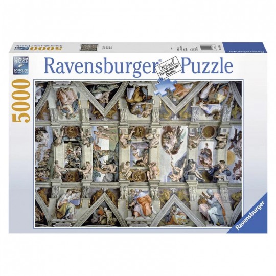 Puzzle 5000 pièces - Chapelle Sixtine Ravensburger - 1