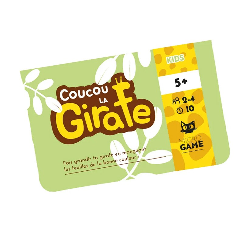 Boite de Microgame Kids - Coucou la Girafe