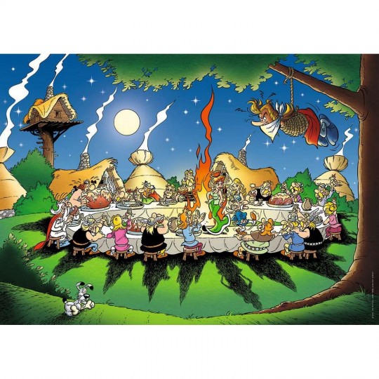 Nathan puzzle 1500 p - Le banquet / Astérix Nathan - 3