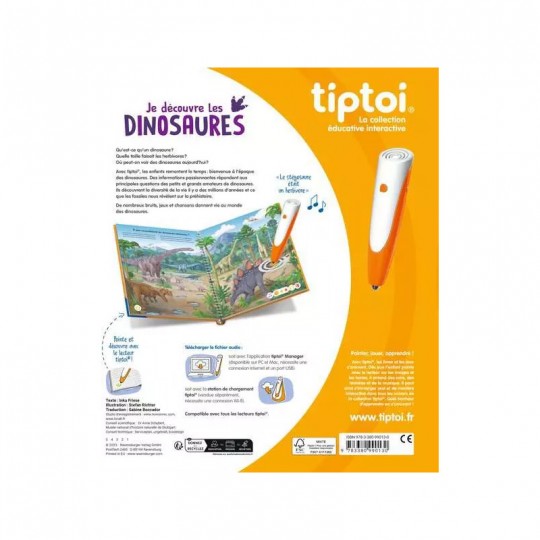 tiptoi® - Je découvre les dinosaures Ravensburger - 1