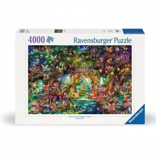 Puzzle 4000 pièces - Le royaume des fées (Aimee Steward) Ravensburger - 1