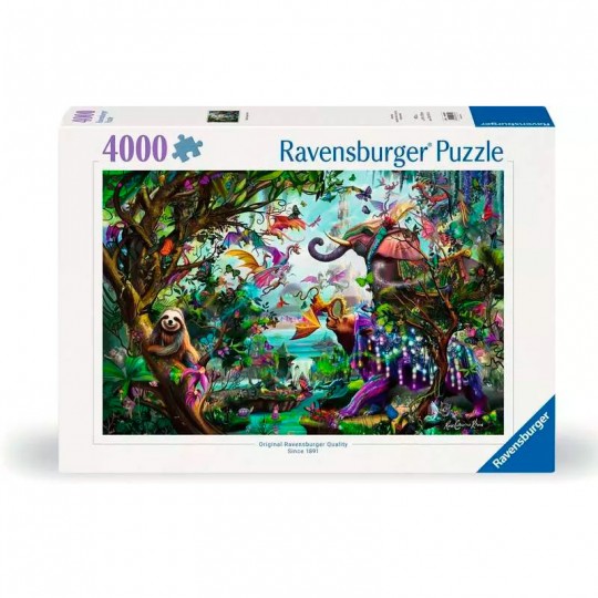 Puzzle 4000 pièces - Dragons des tropiques Ravensburger - 1