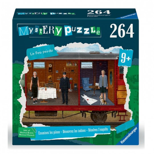 Mystery Puzzle 264 pièces - Le Feu perdu Ravensburger - 1