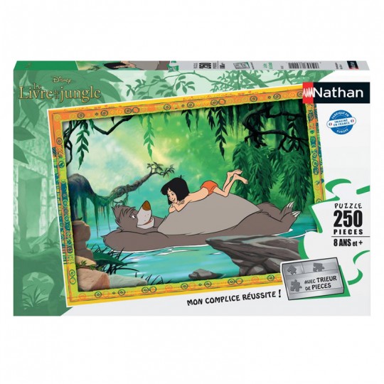 Nathan puzzle 250 p - Le Livre de la Jungle Ravensburger - 1