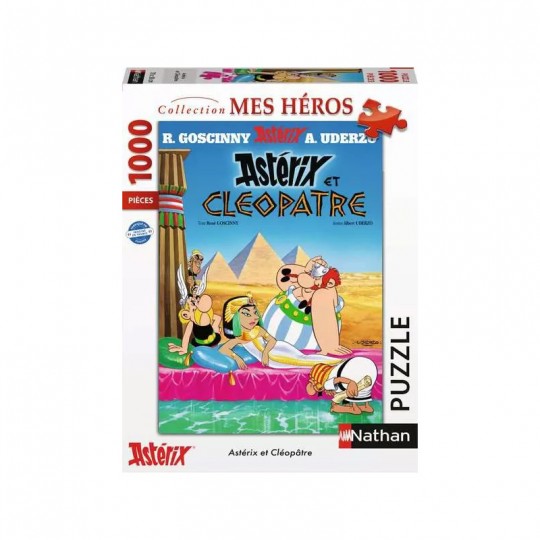 Nathan puzzle 1000 p - Astérix et Cléopâtre Ravensburger - 1