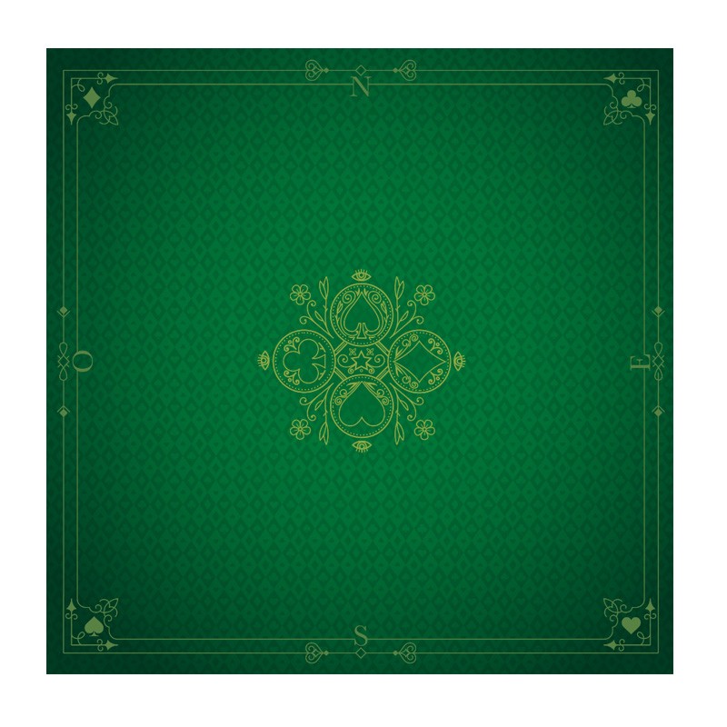 Boite de Tapis de Jeu Neoprene 60 x 60 cm Vert foncé